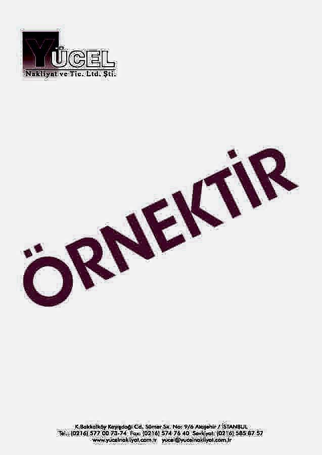 antetli kagit 3 - Antetli Kağıt