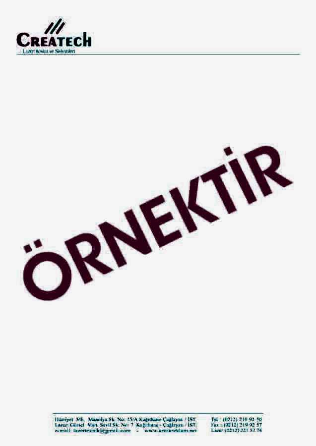 antetli kagit 4 - Antetli Kağıt