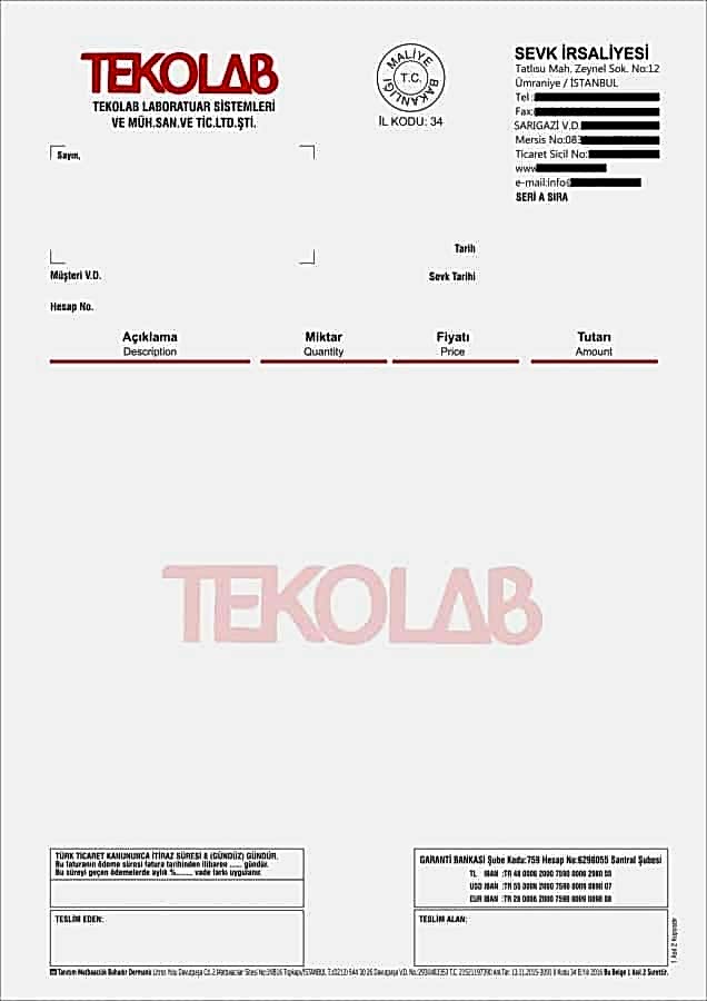 Teknolab Sevk İrsaliyesi e1552123382124 - Sevk İrsaliyesi