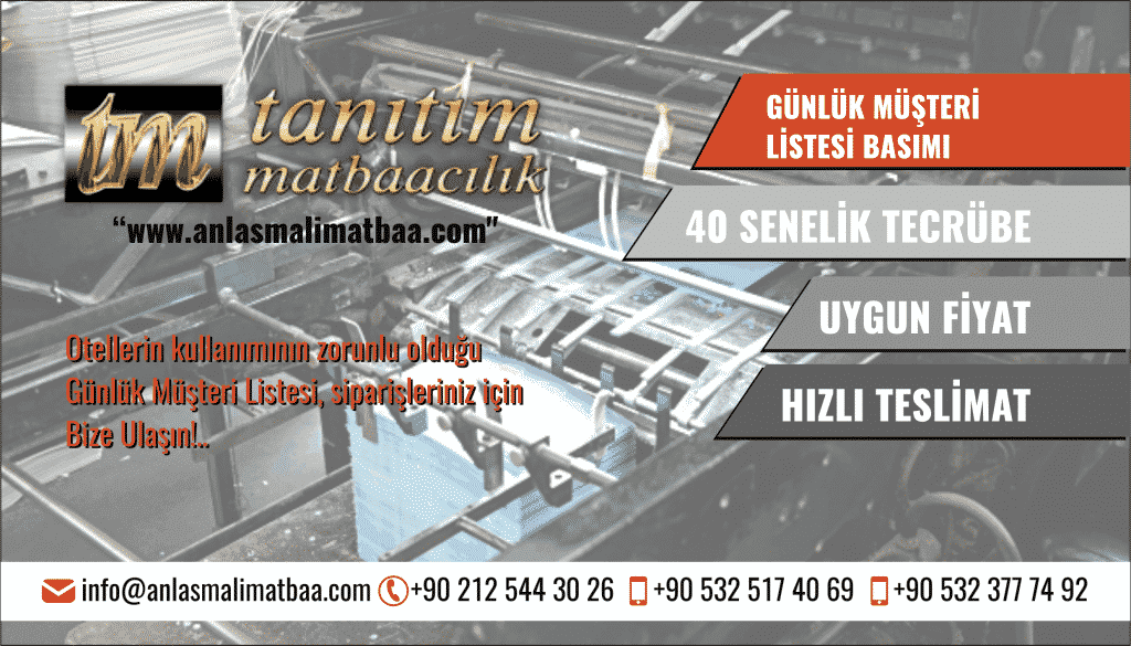 Günlük Müşteri Listesi Basımı 1024x585 - Günlük Müşteri Listesi