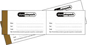 otopark fişi 3 300x156 - Otopark Fişi Basımı