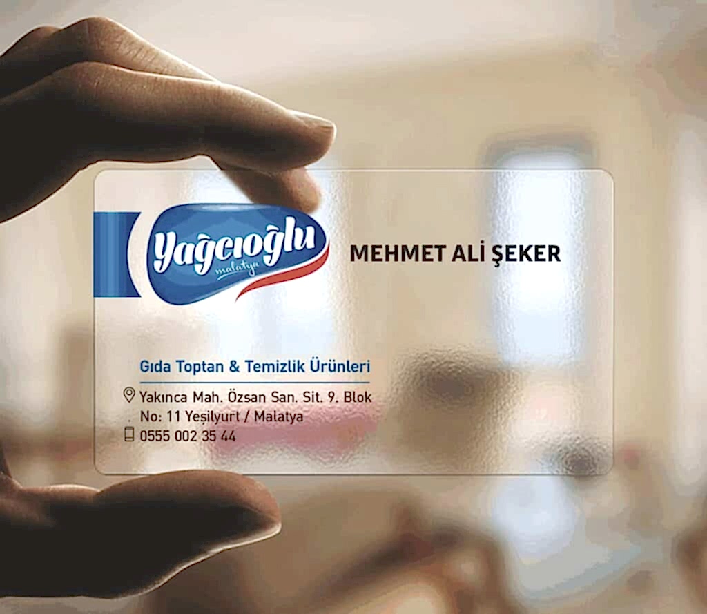 gıda şeffaf kartvizit 1024x889 - Şeffaf Kartvizit